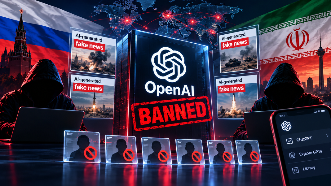 OpenAI bans accounts linked to Russian and Iranian AI disinformation campaigns